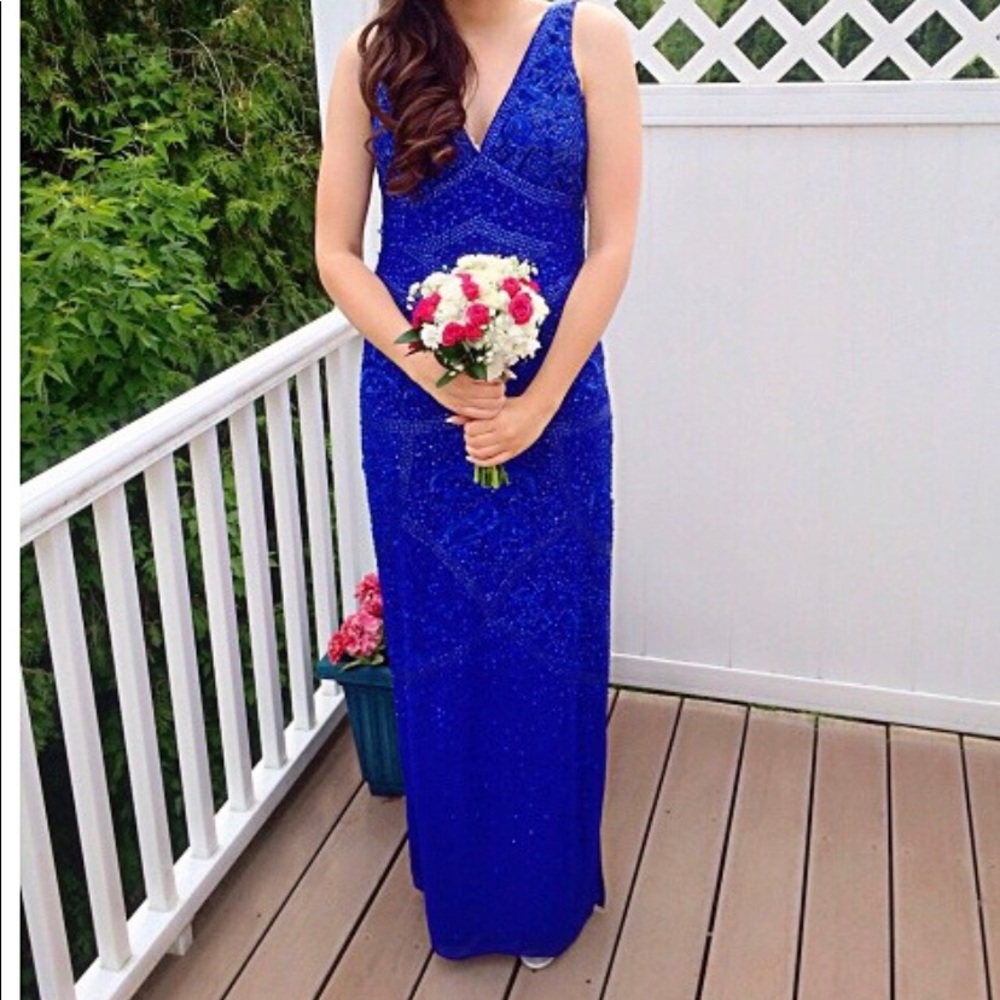 Royal blue prom/formal dress